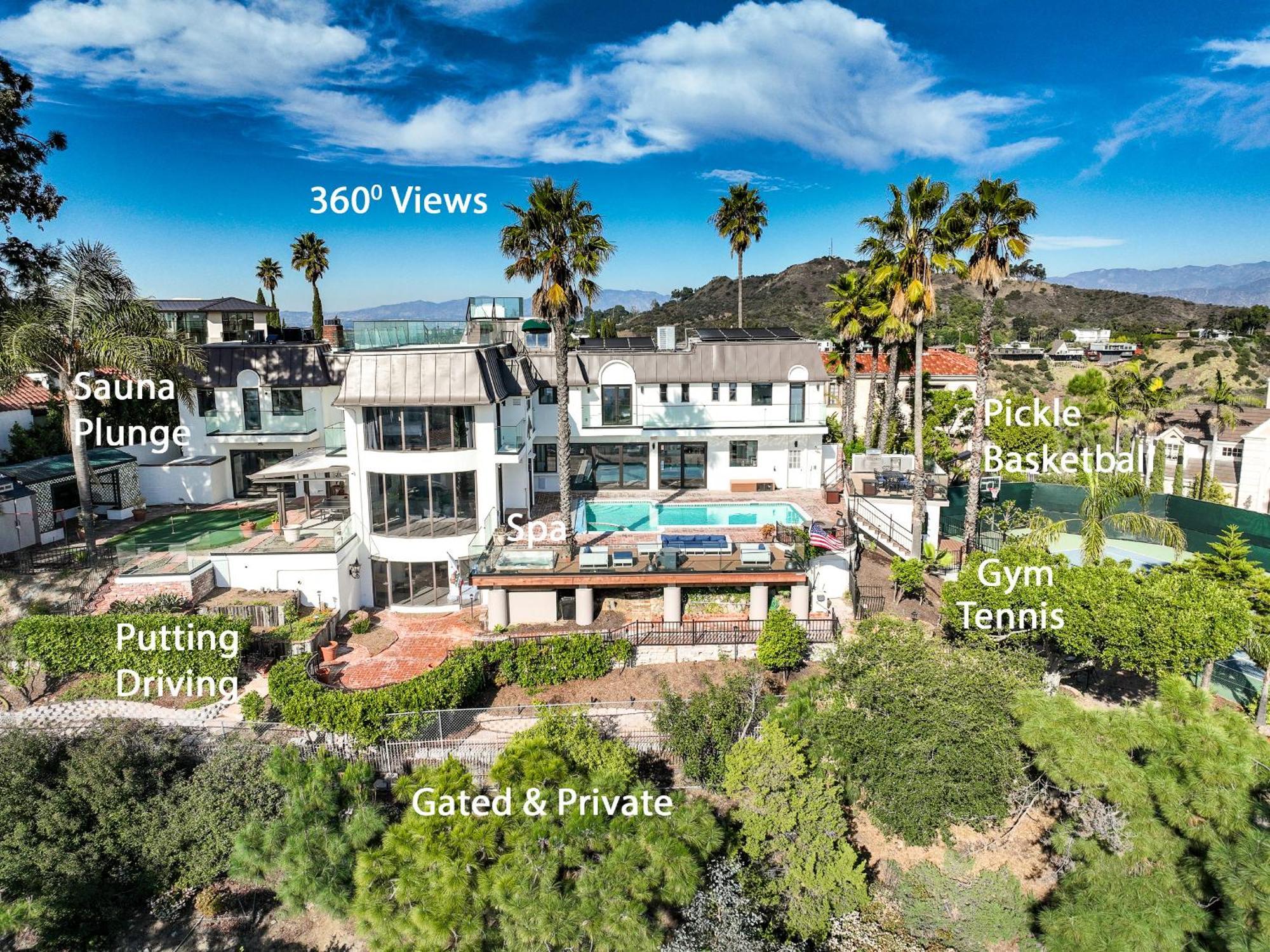Le Chateau Los Angeles Exteriör bild